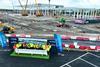 Greggs - Representatives from Greggs, Tritax Big Box Developments, Northamptonshire County Council, and TSL Projects meet at the new national distribution centre in Kettering's Symmetry Park