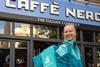 Deliveroo and Cafe Nero partnersip