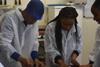 Edme gives students science lesson