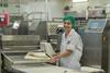 Bells Food Group baker working in production site