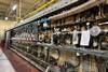 AMF Den Boer - Zone 2 of the commercial oven retrofitted with 12 hydrogen burners (left side with red components)