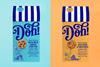 BakeAway - Doh! new cookie dough brand packshots