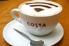 Costa sales up 8.7% as Whitbread records ‘good start’ to year