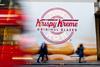 Krispy Kreme - Temporary facade of the new Oxford Street store prior to opening last year - 2100x1400