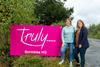 Truly co-founders Louise Gough (left) and Niki Thompson outside their Shropshire headquarters