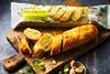 M&S Garlic Bread with new paper packaging  2100x1400