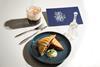 Greggs x Fenwick steak bake served with peppercorn aioli and cocktail