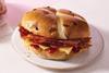 Costa Coffee Bacon, Mature Cheddar and Chilli Jam Hot Cross Bun