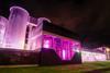 Roberts lights up for Breast Cancer Awareness Month