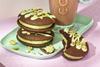 Costa Coffee - Chocolate and Pistachio Cookie Sandwich - 2100x1400