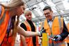 Lauren Hurley  10 Downing Street - Prime minister Andy Burnham meets with apprentices and graduates at Alstom Transport - 2100x1400
