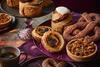 Waitrose Christmas 2024 range - Christmas Spiced Bun, Cranberry and Orange Pastel De Nata, Florentine Mince Pie, Giant Cinnamon Knot  1080x1080