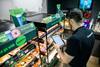 Cybake - Heart of England Co-operative store colleague uses the Cybake ISB system