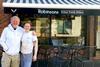 Robinsons Bakery owner David (left) and daughter Grace outside their shop in Failsworth, near Oldham  2100x1400