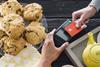 Three-quarters of card payments in bakeries are contactless