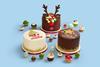 Hummingbird Bakery's Christmas collection includes whole cakes and cupcakes