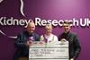 Thomas the Baker donates £11,000 to Kidney Research
