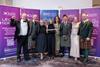 The Harry Gow Bakery team with sponsor Bako and Scottish Bakers CEO Lesley Cameron