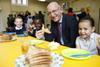 Equipment supplier joins Greggs Breakfast Club in aid of local school