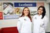 Bako - Holly Buttner (left) and Alessia Ferreira Kilicaslan are participating in this year's Young Bakers initiative
