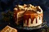 Booths Caramel Drip Cake