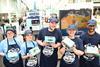 Cinnabon workers at the Bullring in Birmingham display boxes of products  2100x1400