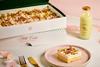 Heavenly Desserts - Vanilla, Rose & Pistachio Milk Cake Tray - 2100x1400