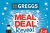 Greggs launches £1m meal deal campaign