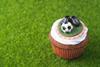 Football cupcake - Getty