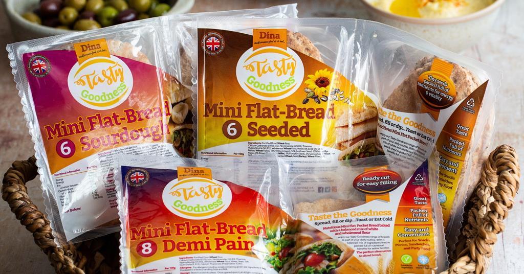 Healthy flatbread range launched by Dina Foods News British Baker