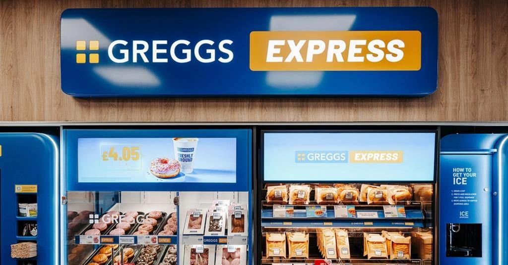 Greggs trials Express self-service concept with forecourt operator