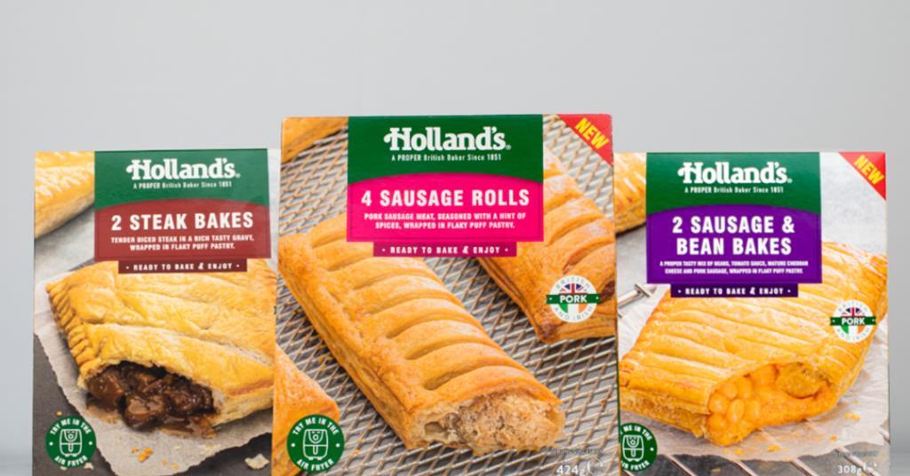 Holland’s Pies launches new frozen sausage rolls, bakes, and wraps ...