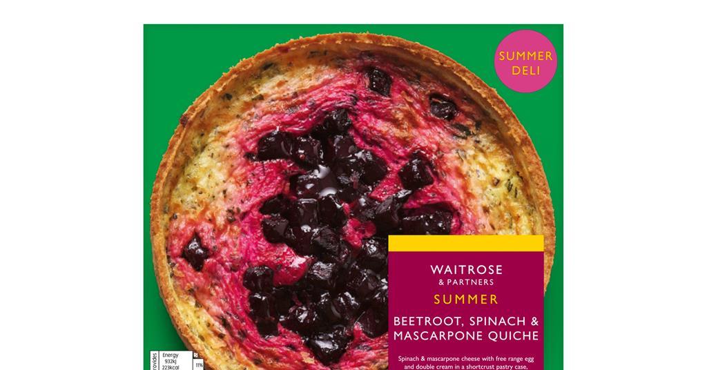 Waitrose rolls out new quiches, pastries and more for summer 2024 Product News British Baker