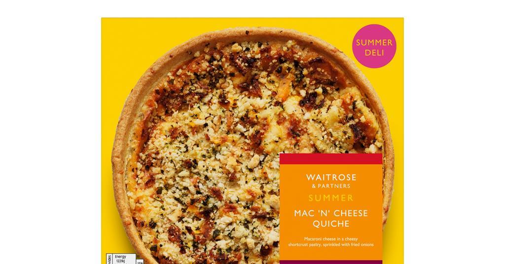 Waitrose rolls out new quiches, pastries and more for summer 2024 Product News British Baker