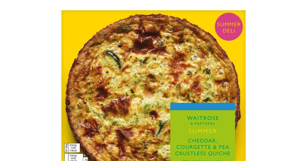 Waitrose rolls out new quiches, pastries and more for summer 2024 Product News British Baker