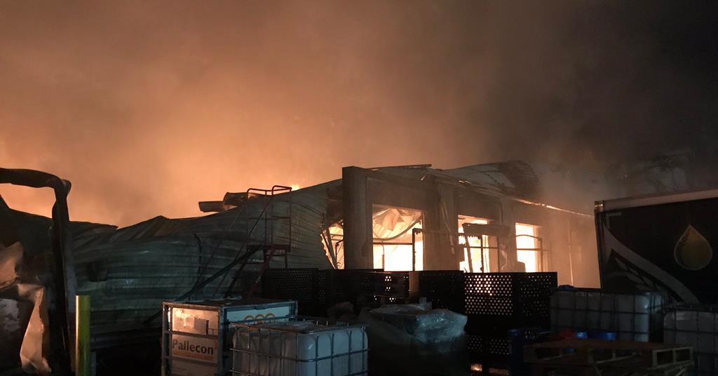 Kent Foods warehouse destroyed by major fire | News | British Baker