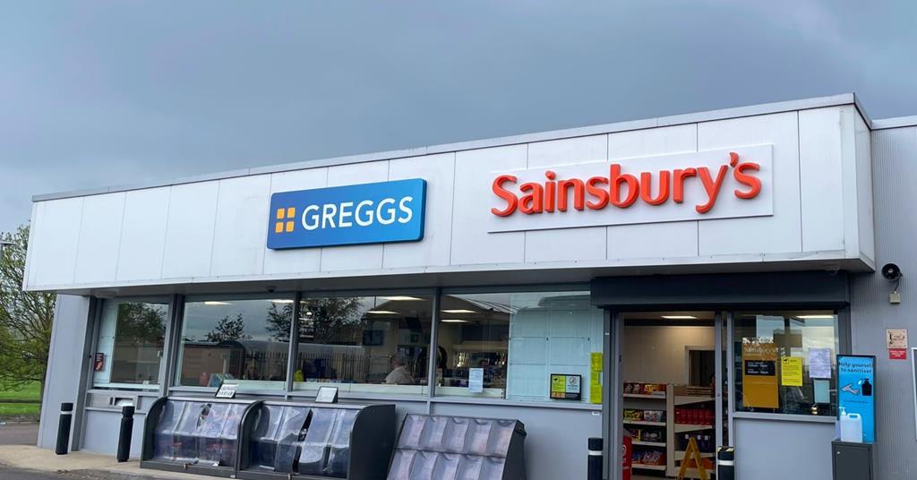 Greggs opens outlet at Sainsbury’s petrol station News British Baker