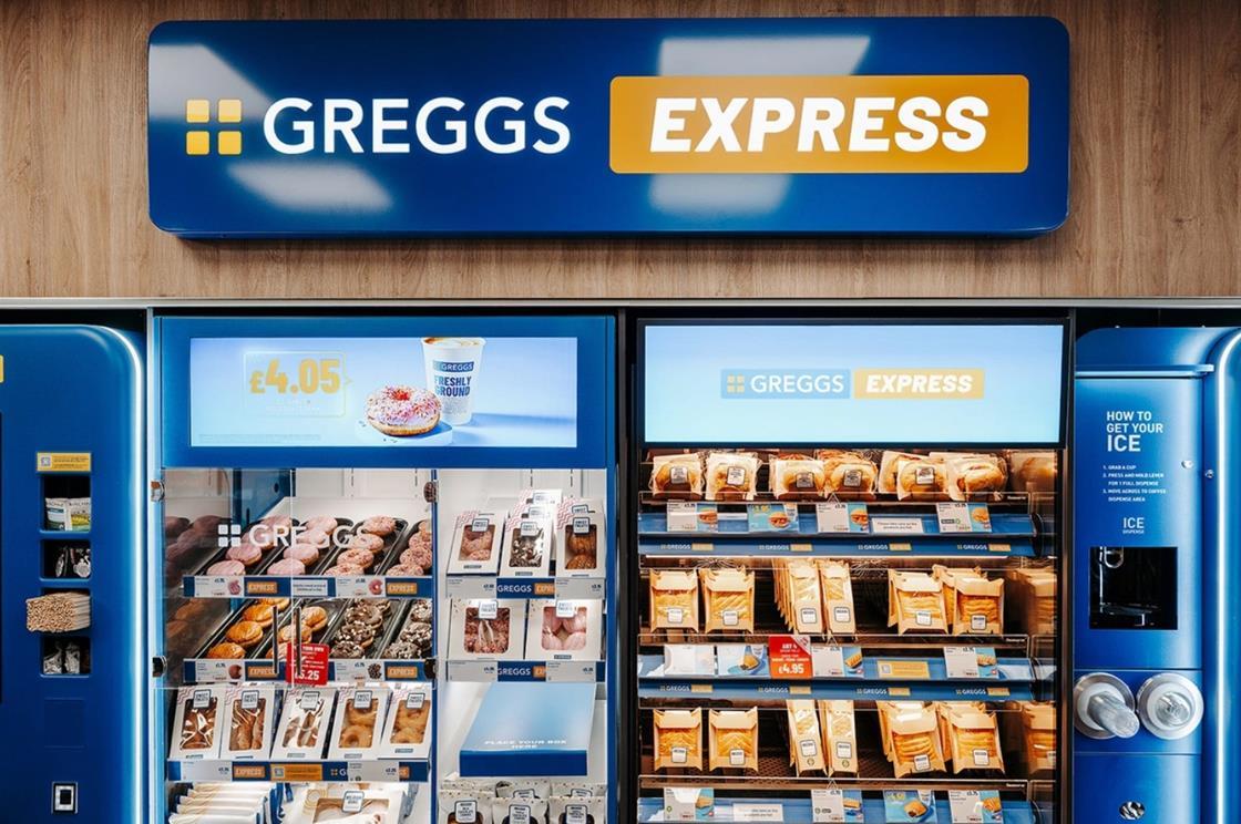 Greggs trials Express self-service concept with forecourt operator