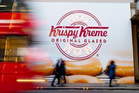 Krispy Kreme - Temporary facade of the new Oxford Street store prior to opening last year - 2100x1400