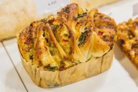 British Baker - Pesto, Roasted Pepper & Mozzarella Babka by 31 Mallory Bakery won a gold medal