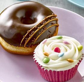 Crembel cupcakes small detail