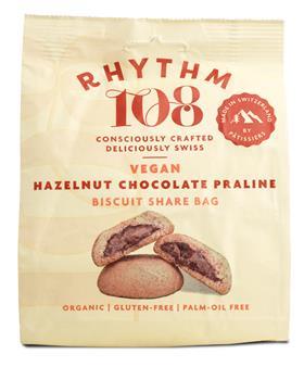 Rhythm 108 Vegan Hazelnut Chocolate Praline Biscuits