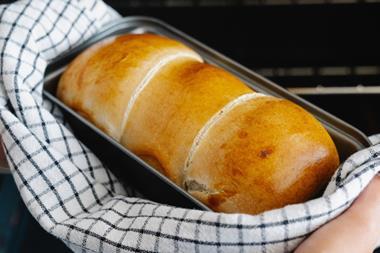 Bread Ahead's version of Pampushky, Ukrainian-style garlic and dill rolls