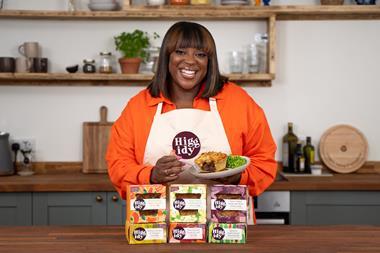 Higgidy - Judi Love with the range of premium pies