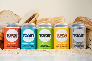 Toast Ale cans of beer