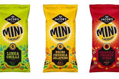 Jacob’s rolls out Mexican flavour Mini Cheddar range