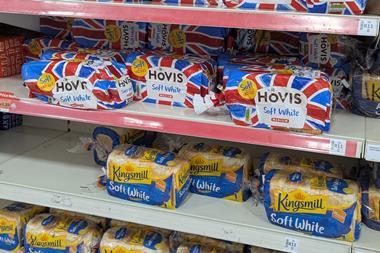 British Baker - Hovis and Kingsmill loaves at a supermarket - 2100x1400