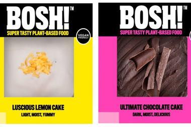 Finsbury Foods and Bosh team up for vegan cakes