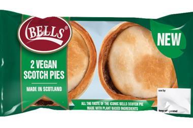 Bells rolls out vegan Scotch pie into Tesco stores