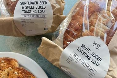 M&S - New White Sliced Toasting Loaf and Sunflower Seed & Spelt Toasting Loaf  - 2100x1400
